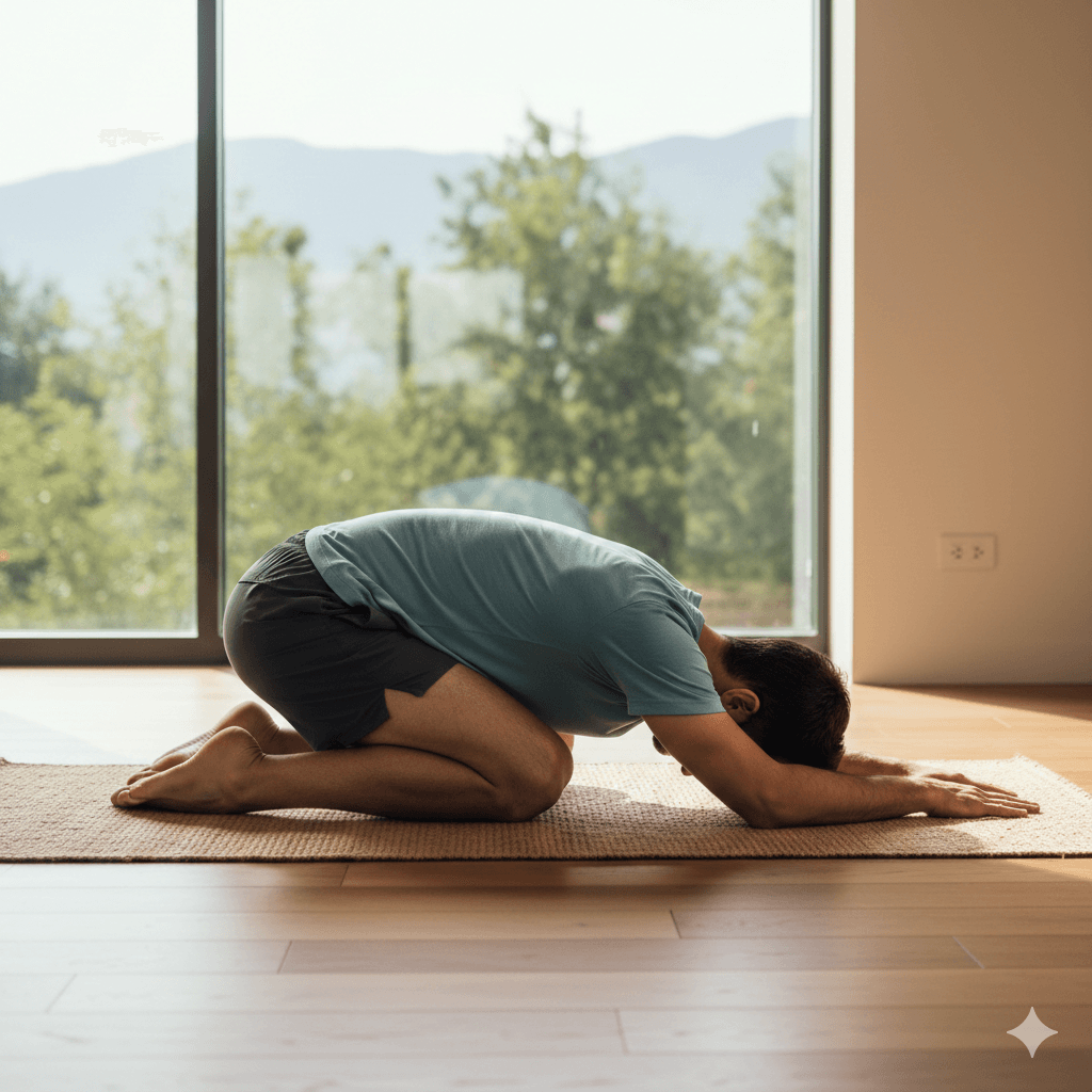 Pigeon Pose yoga pose icon