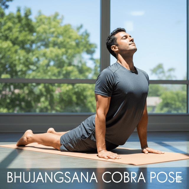 Cobra Pose yoga pose icon