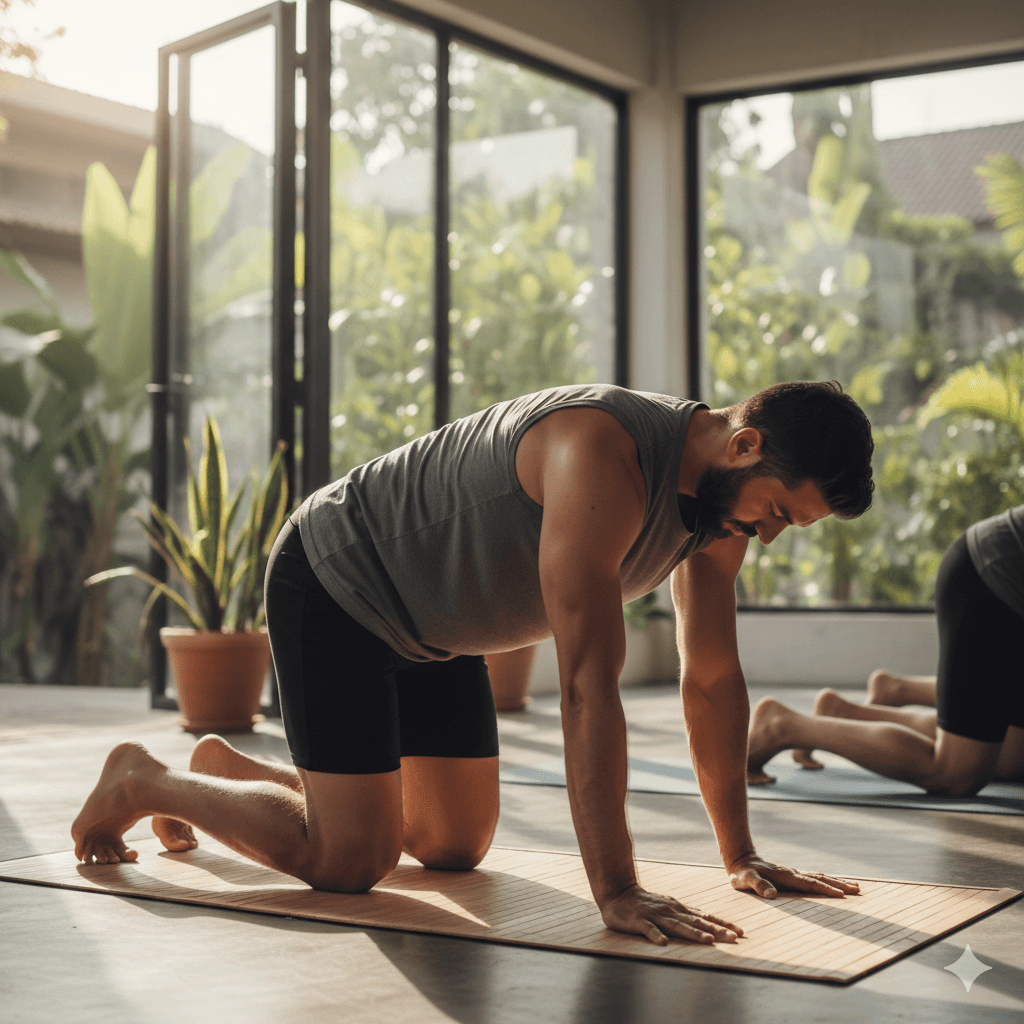 Cat-Cow Pose yoga pose icon