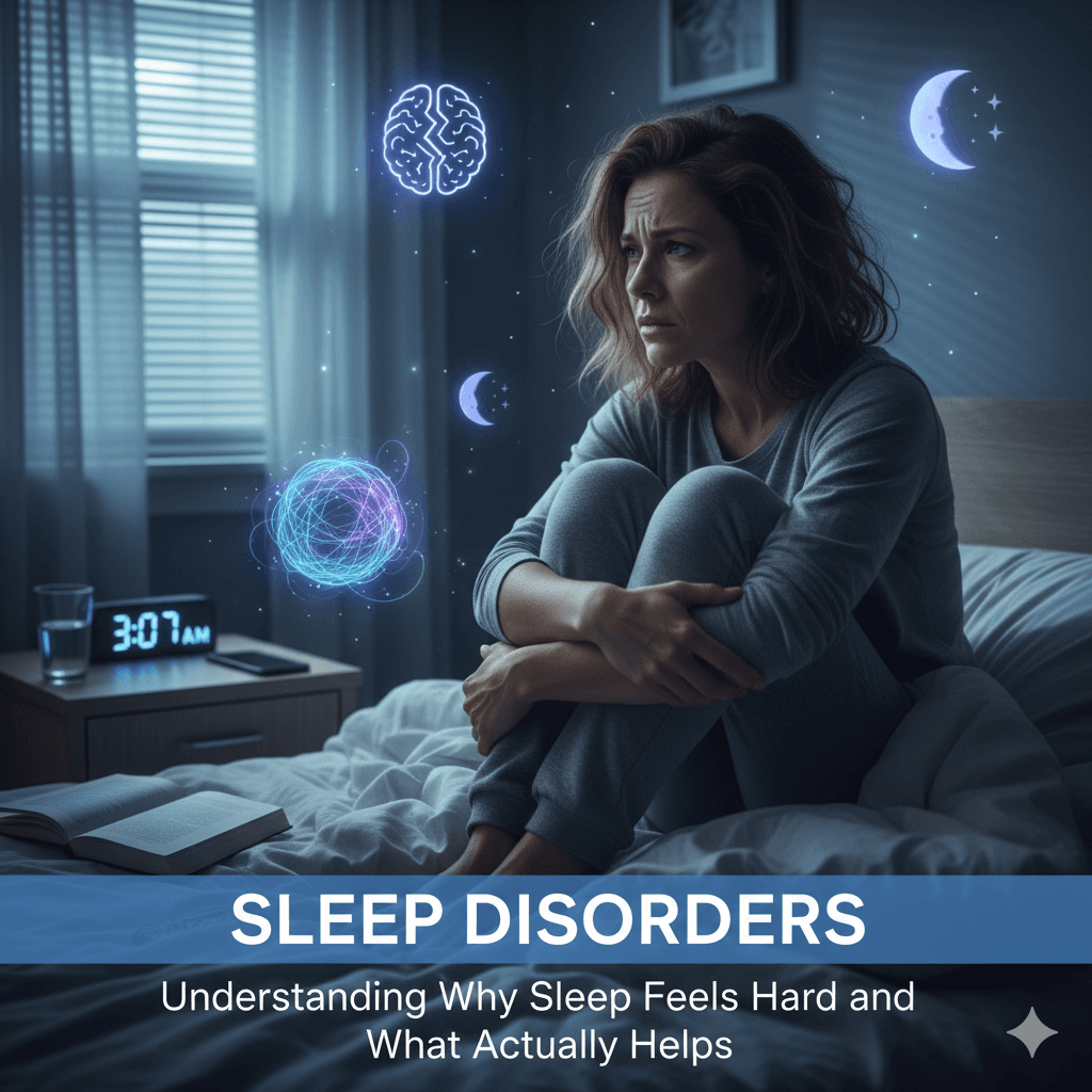 Sleep Disorders: Understanding Why Sleep Feels Hard and What Actually Helps